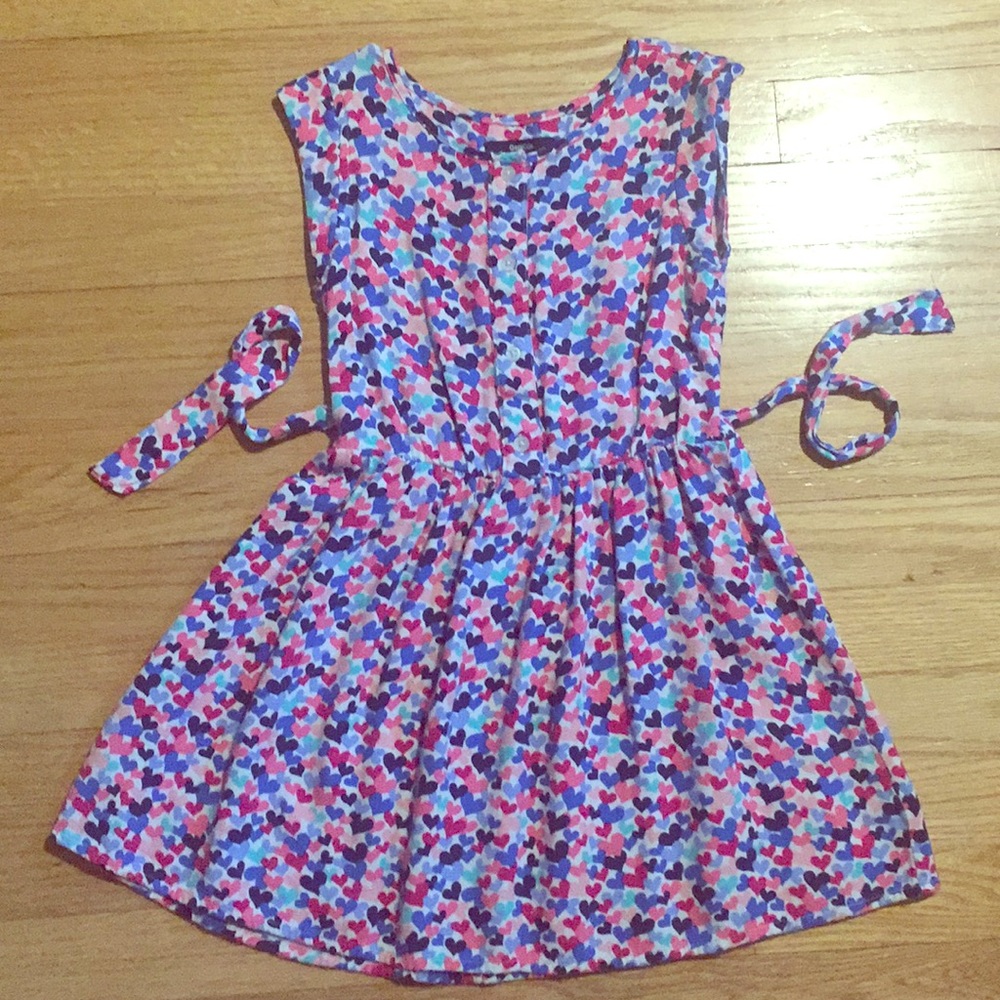 Gap Kids Heart Dress Girls size Small 6-7 S
